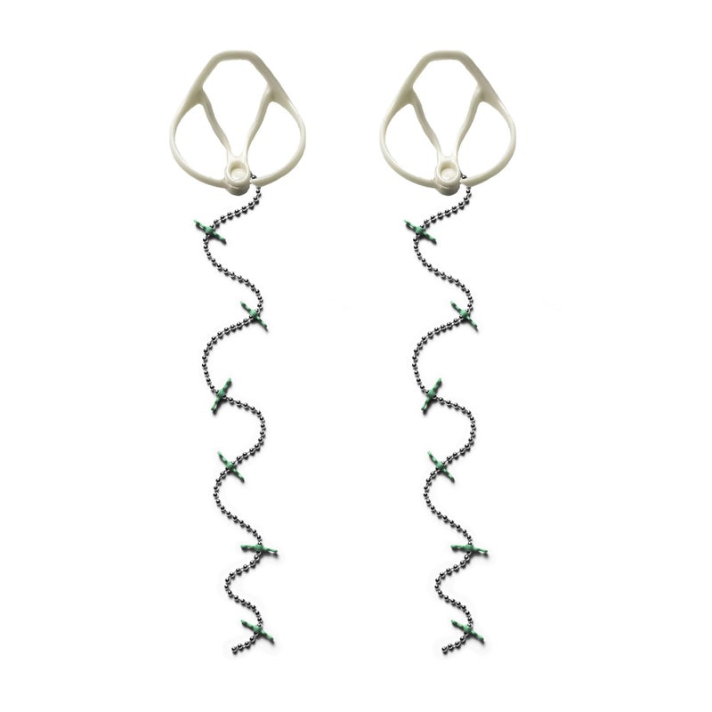 DrainWig Bathtub Drain Hair Catcher â€“ Disposable (2-Pack) â€“ Installs Under Stopper- No-Touch Hair Removal for Bathtub Drains â€“ As Seen on Shark Tank - Image 1